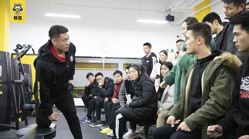 赛普健身上海分院学员基础实践课
