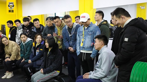 赛普健身上海分院2019年第一期学员开课