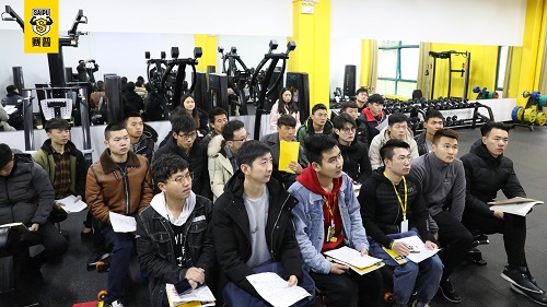 赛普健身上海分院2019年第一期学员开课
